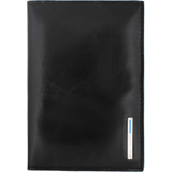 Обложка для паспорта PIQUADRO BLUE SQUARE PP5255B2/N (черный)